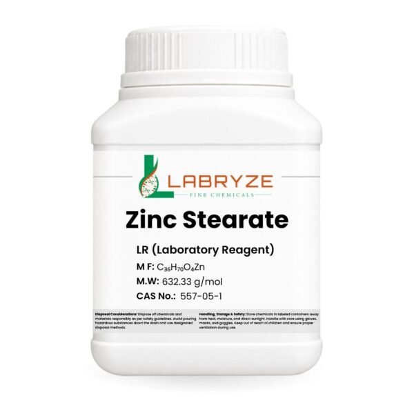 Zinc Stearate - 500gm pack - CAS No. 557-05-1