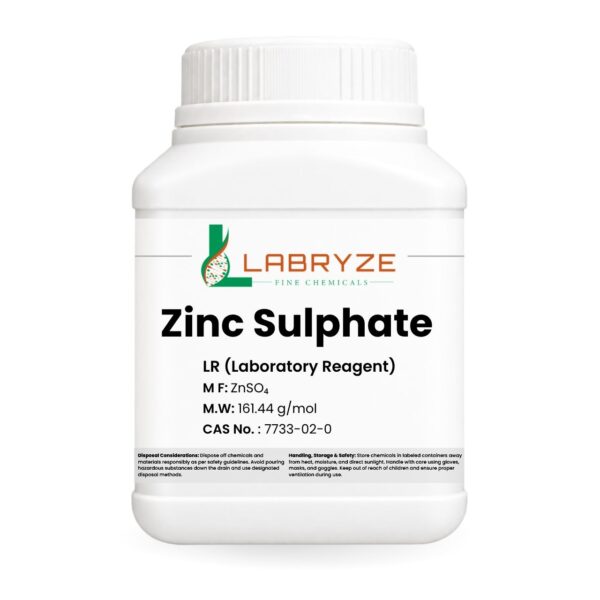 Zinc Sulphate Heptahydrate - 500gm pack - CAS No. 7446-20-0